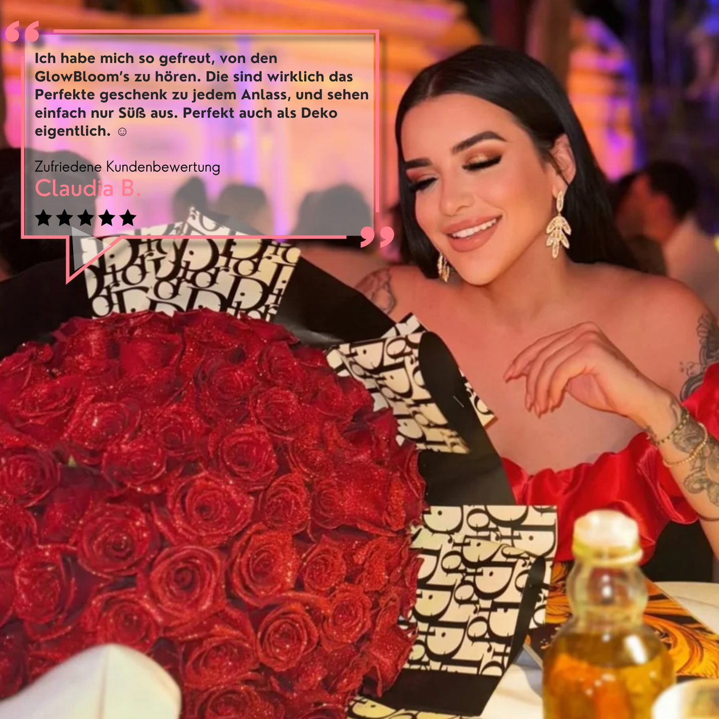 GlowBloom - Deine Rose